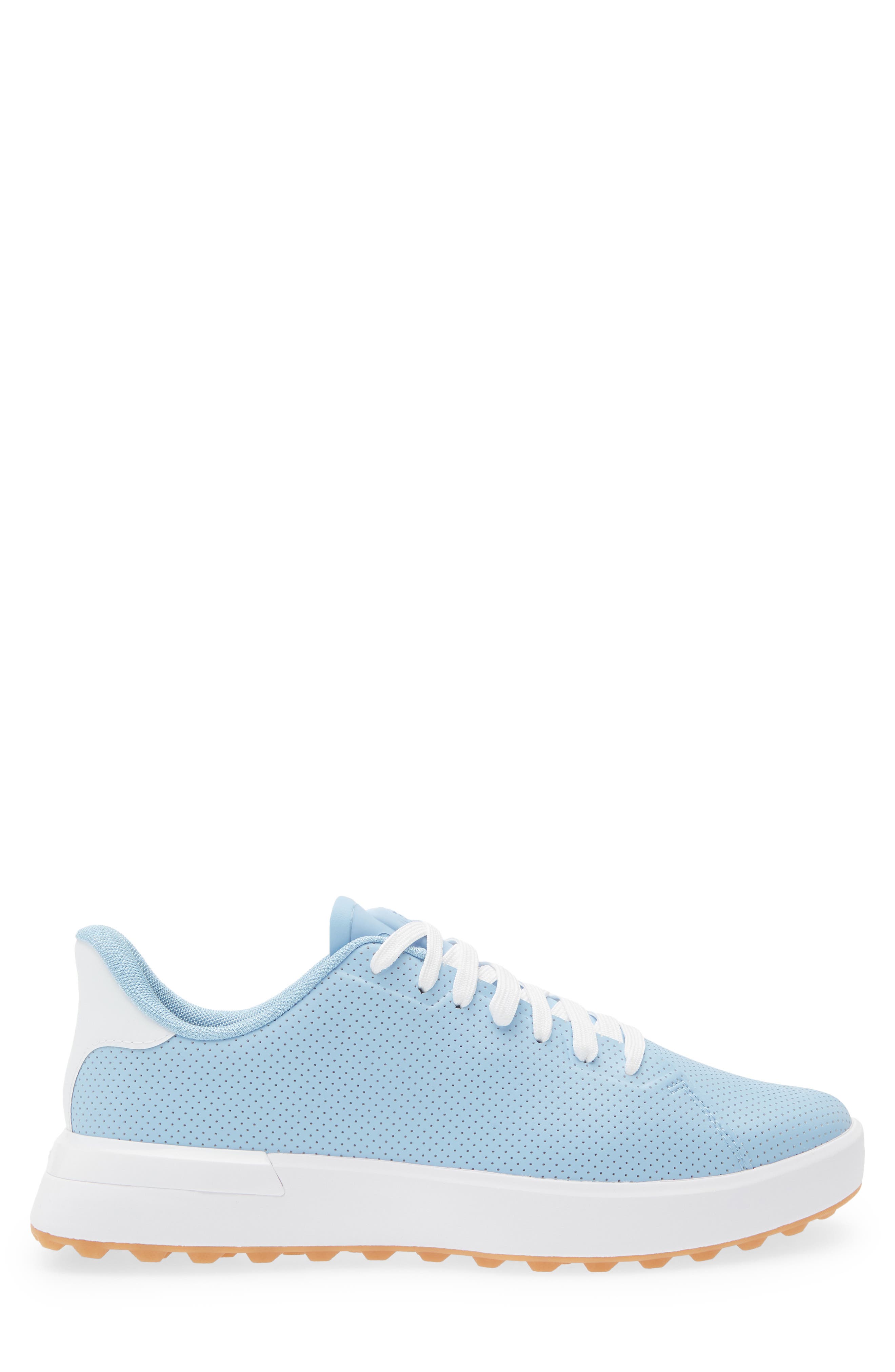 G.112 Perforated Golf Shoe, Alternate, color, CERULEAN / SNOW