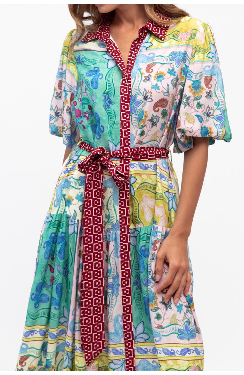 Label of Love Garden Mosaic Maxi Dress, Alternate, color, Blue