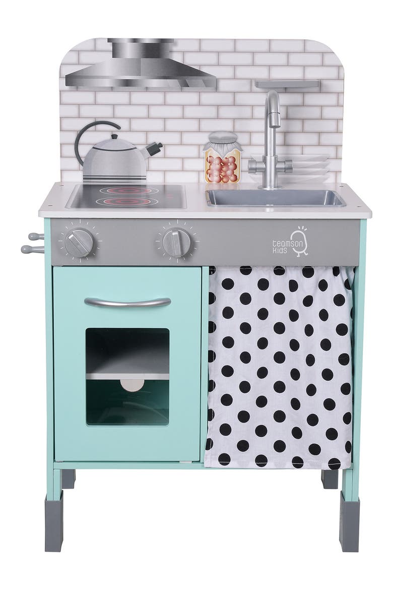 Little Chef Kitchen Playset, Alternate, color, PETROL