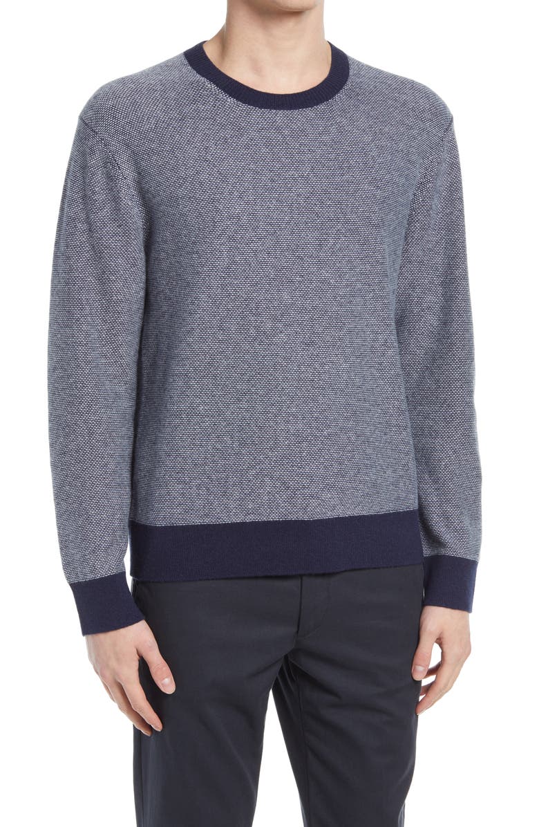 Club Monaco Cashmere Lounge Crewneck Sweater, Main, color, 