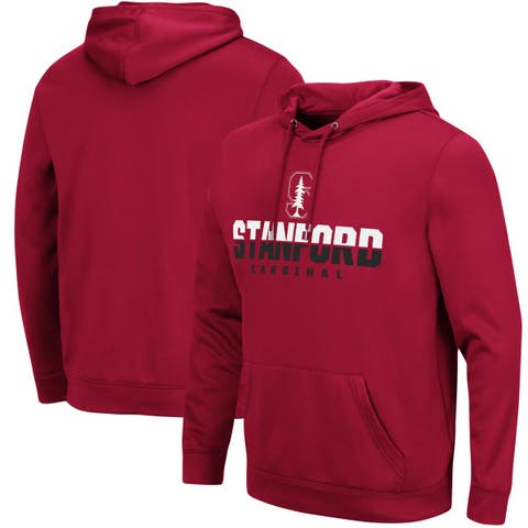 Men's Colosseum Cardinal Stanford Cardinal Lantern Pullover Hoodie