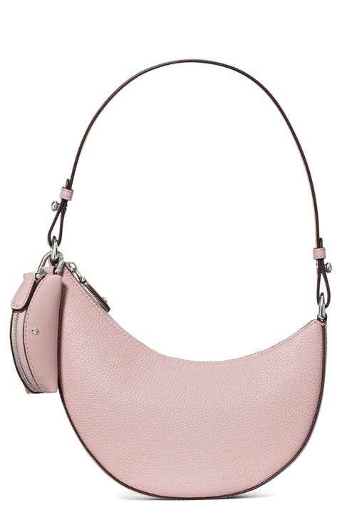mini duo pebble leather crossbody bag