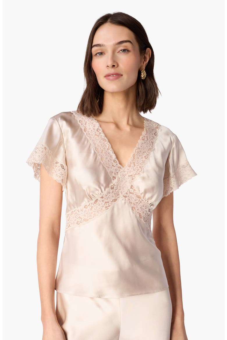 Romola Silk Top, Alternate, color, OAT