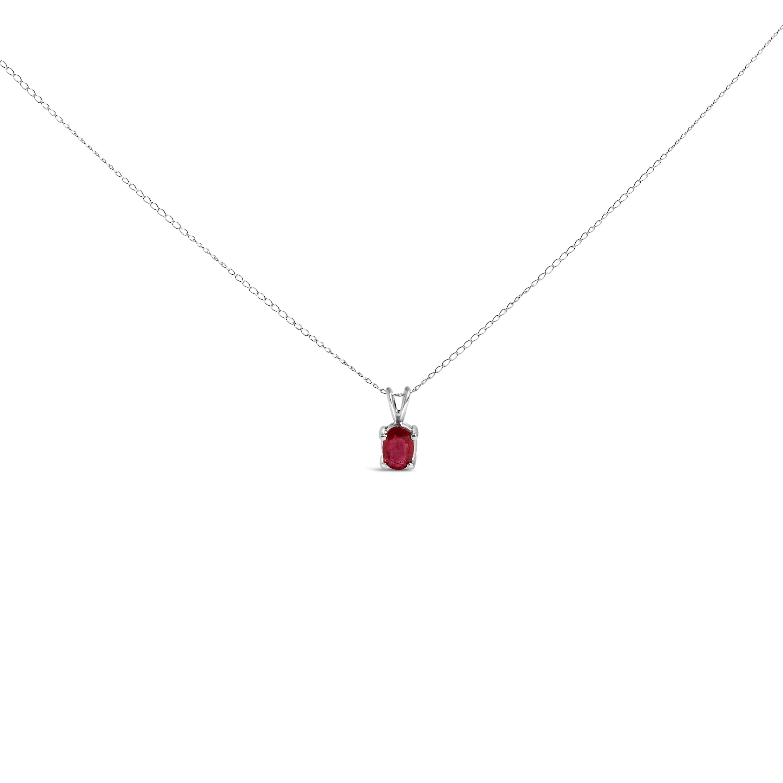 Red Ruby | White