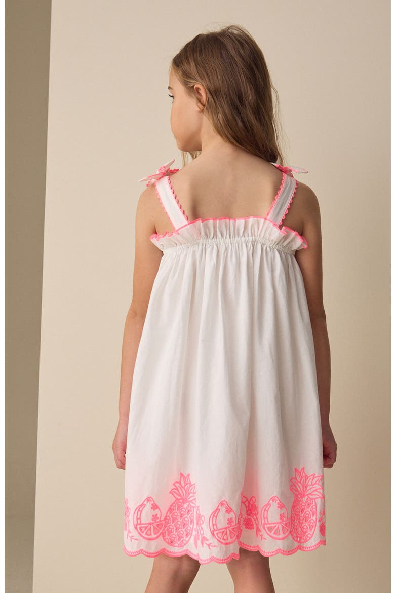 Kids' Embroidered Trim Sundress, Alternate, color, PINK