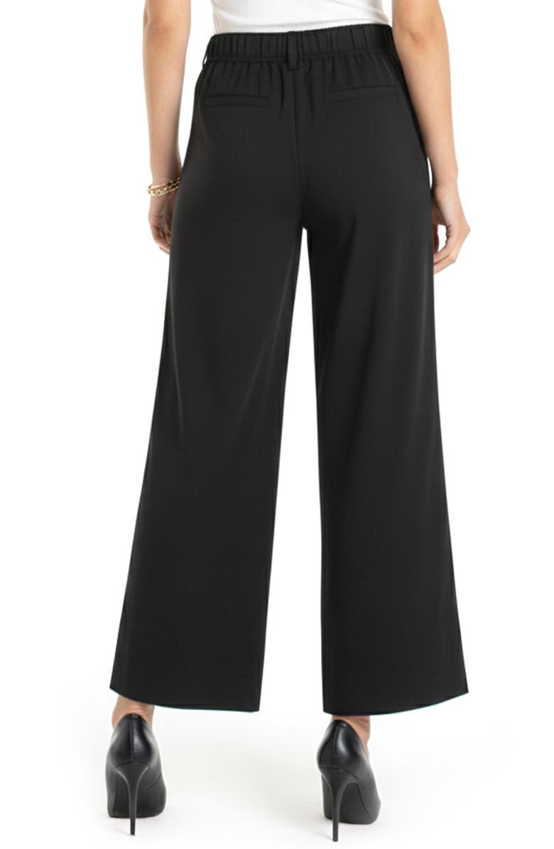 Liverpool Los Angeles Pleated Wide Leg Ankle Pants, Alternate, color, 