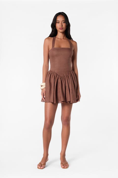 Amalie Linen Dress