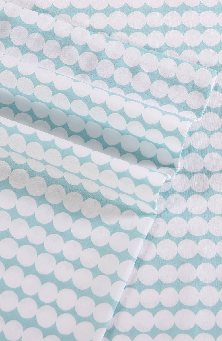 Marimekko Pikku Rasymatto 200 Thread Count Cotton Sheet Set, Alternate, color, 