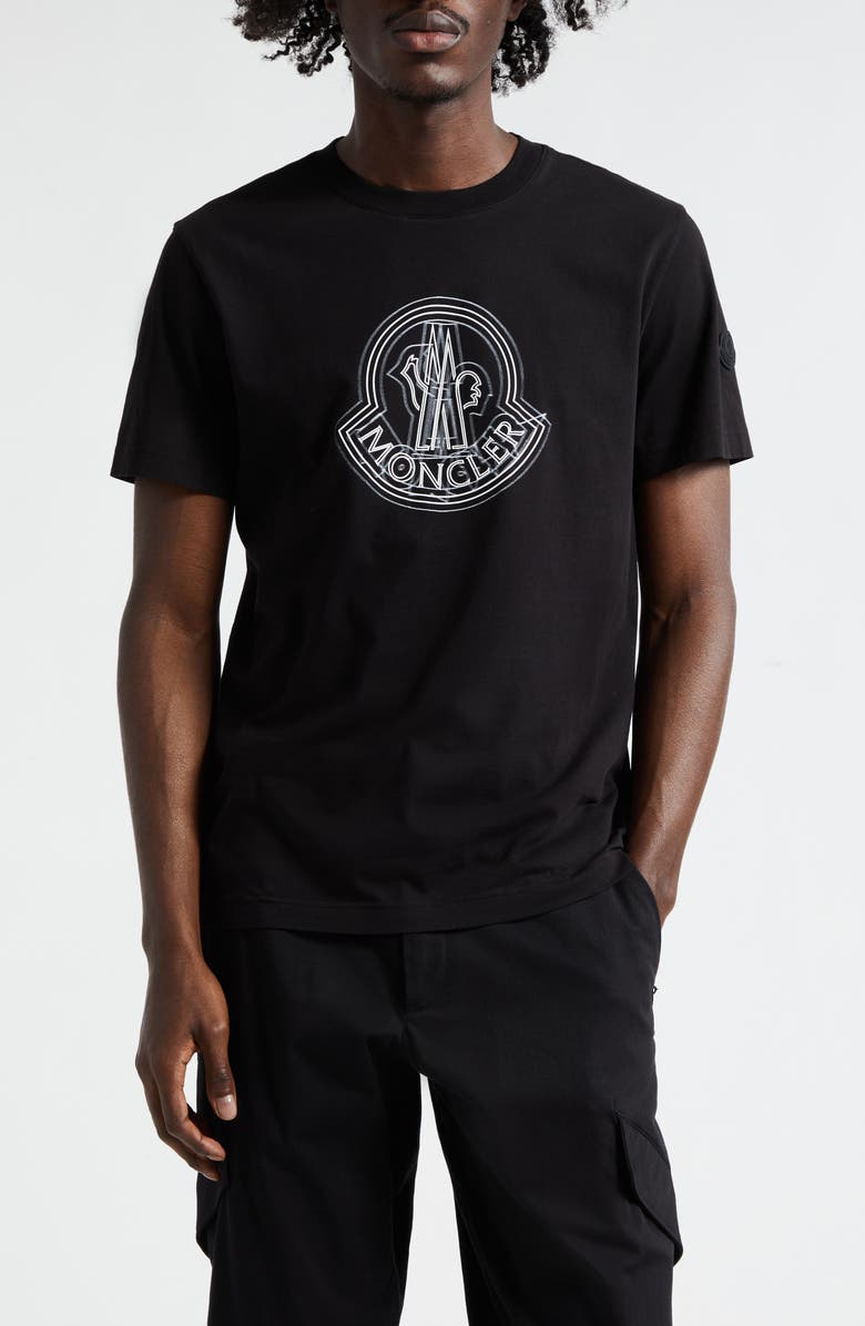 Moncler Logo Graphic T-Shirt, Main, color,