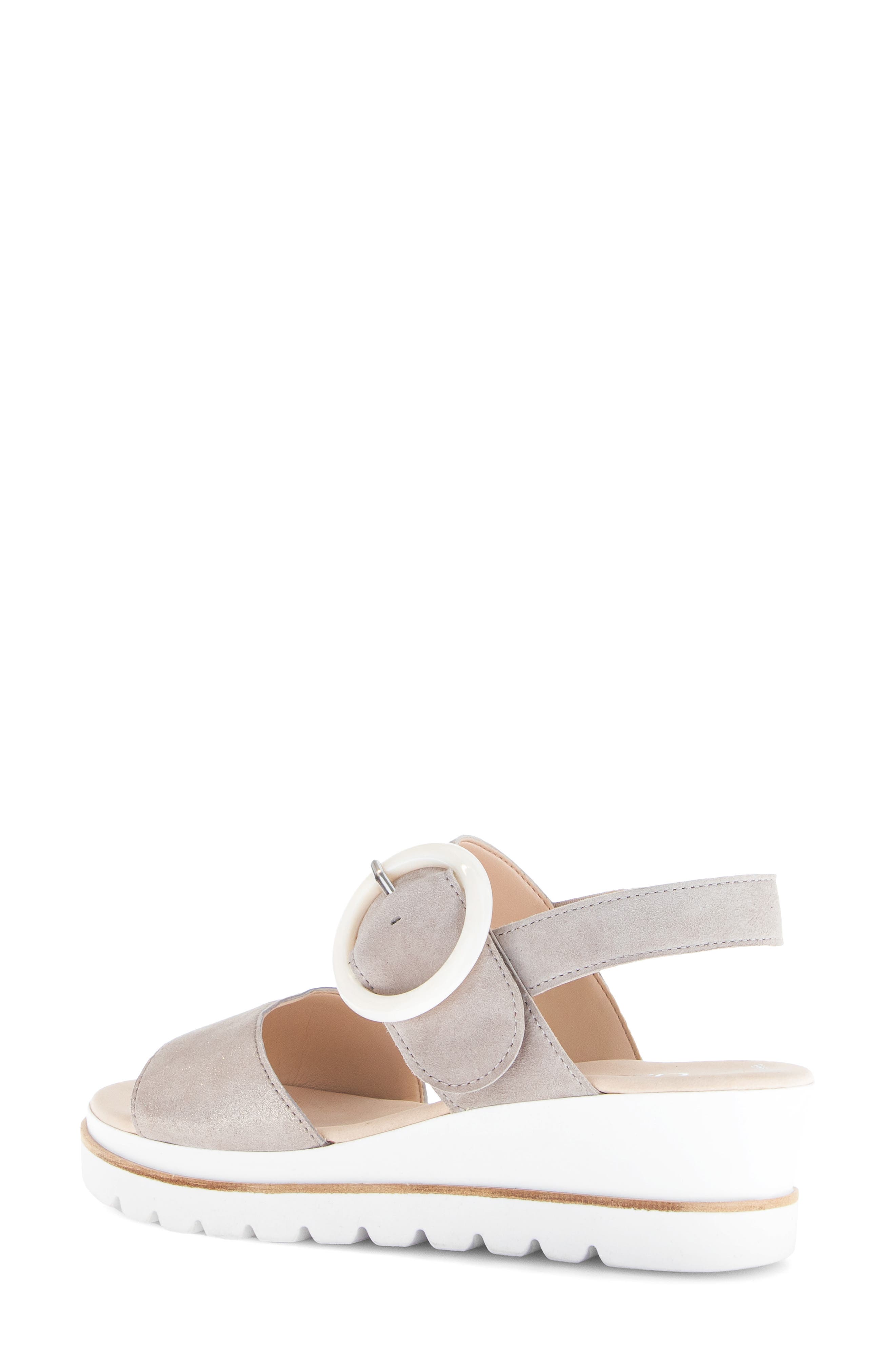Quarter Strap Wedge Sandal - image 4