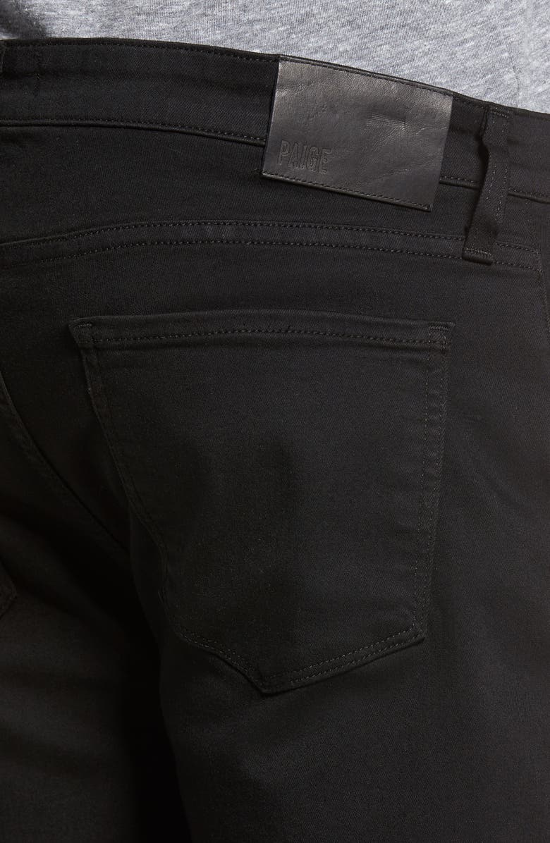 PAIGE Federal Slim Straight Leg Jeans, Alternate, color, Black Shadow