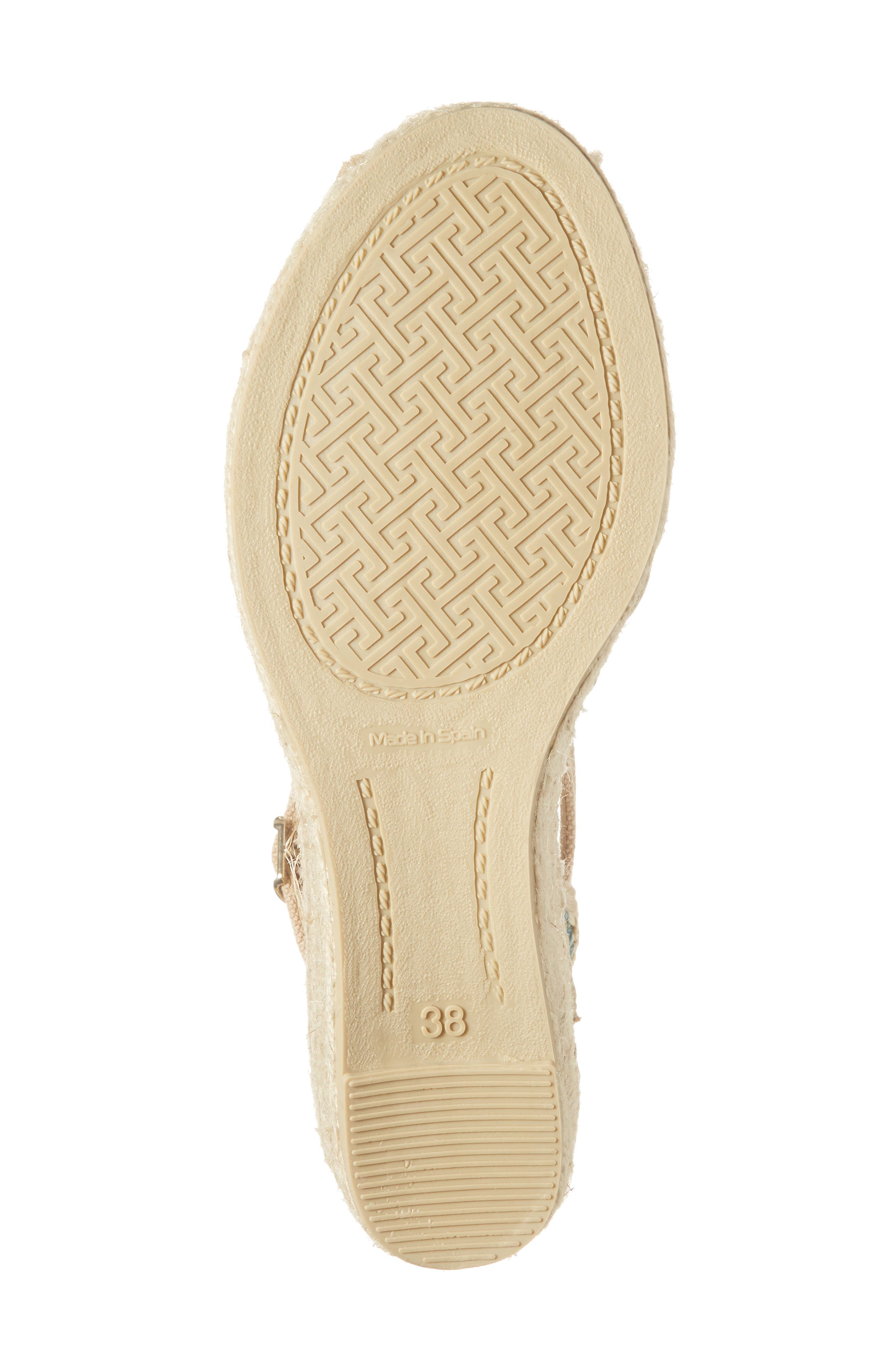 Toni Pons Bella Espadrille Wedge, Alternate, color, Beige