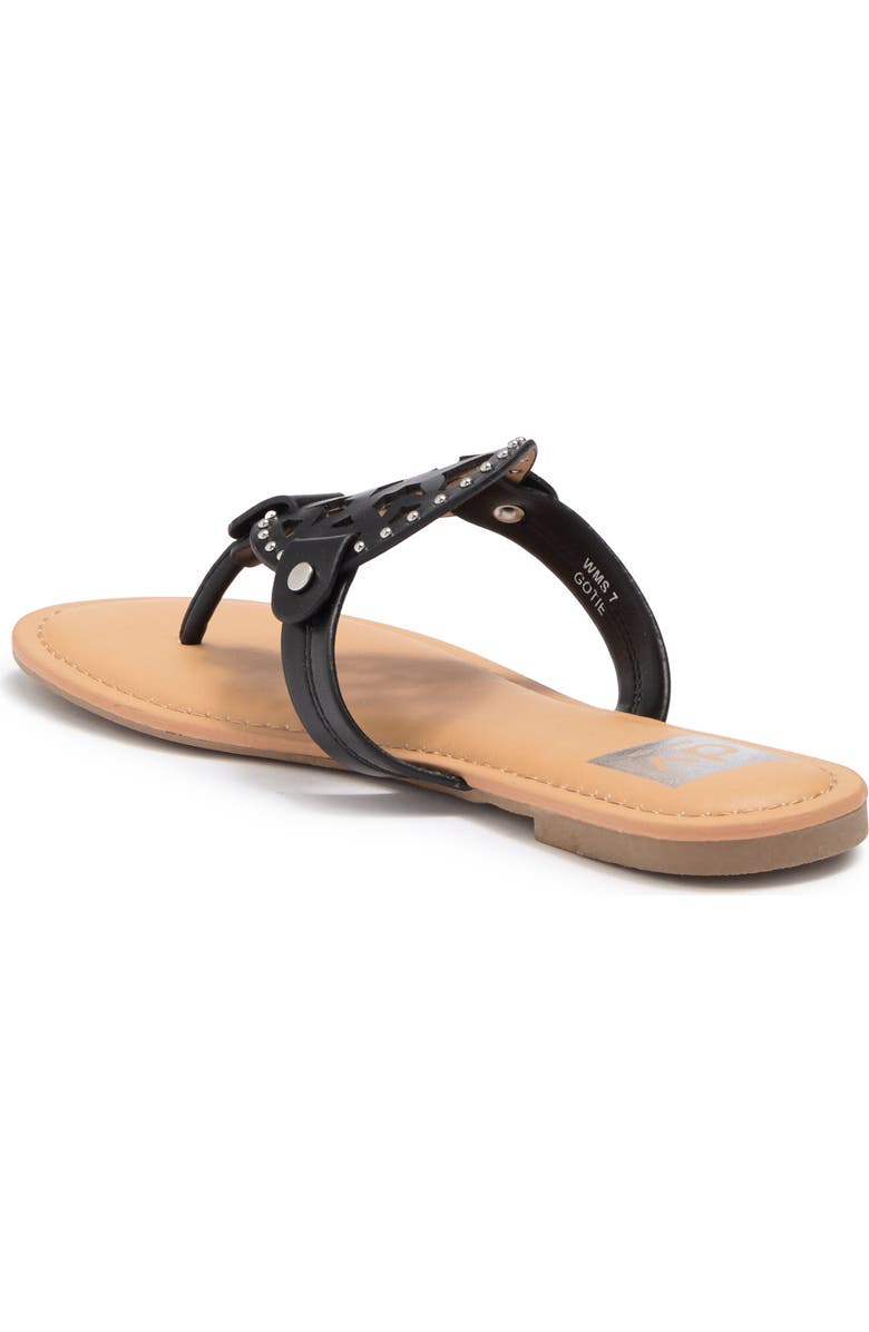 DV by Dolce Vita Gotie Laser Cut Studded Thong Sandal, Alternate, color,