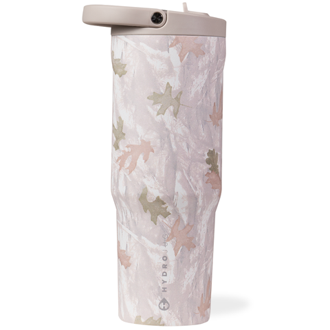 Sport Insulated Stainless Steel Water Bottle with Flip Straw and Swivel Handle for Gym & Outdoors