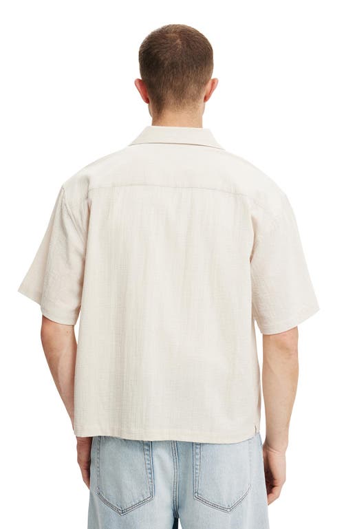 COTTON ON RIVIERA BOX FIT SHORT SLEEVE SHIRT
