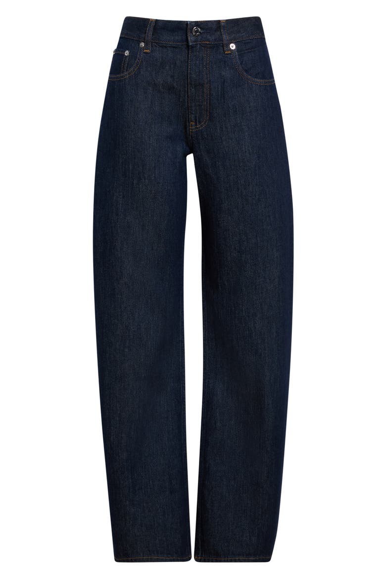 Saddle Wide Leg Jeans, Main, color, RINSED INDIGO