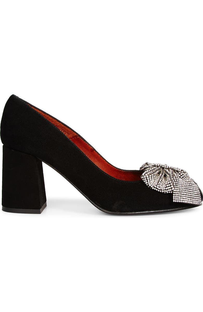 Penelope Chilvers Sue Embellished Bow Pump, Alternate, color,