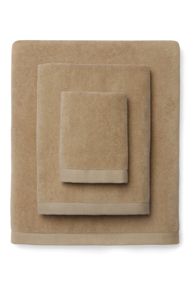 Canedo Nuovo Combed Cotton Bath Towel, Alternate, color, SAND
