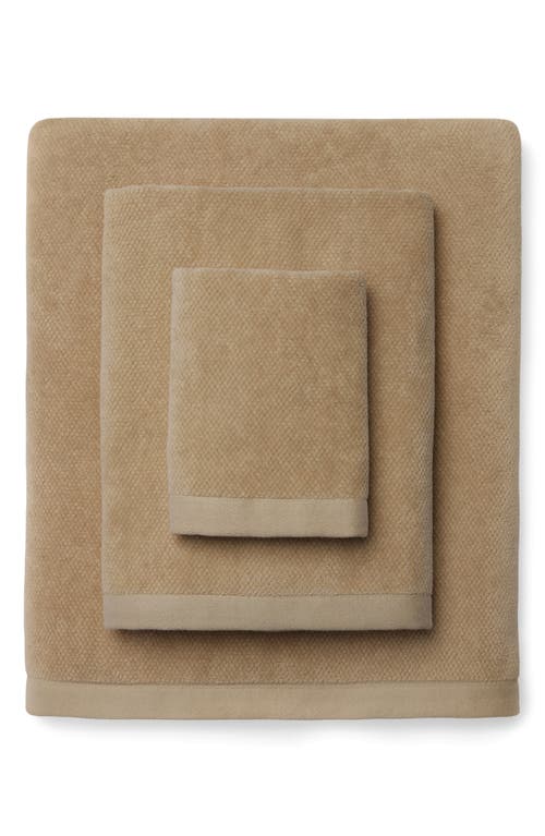Sferra Canedo Combed Cotton Bath Sheet In Sand