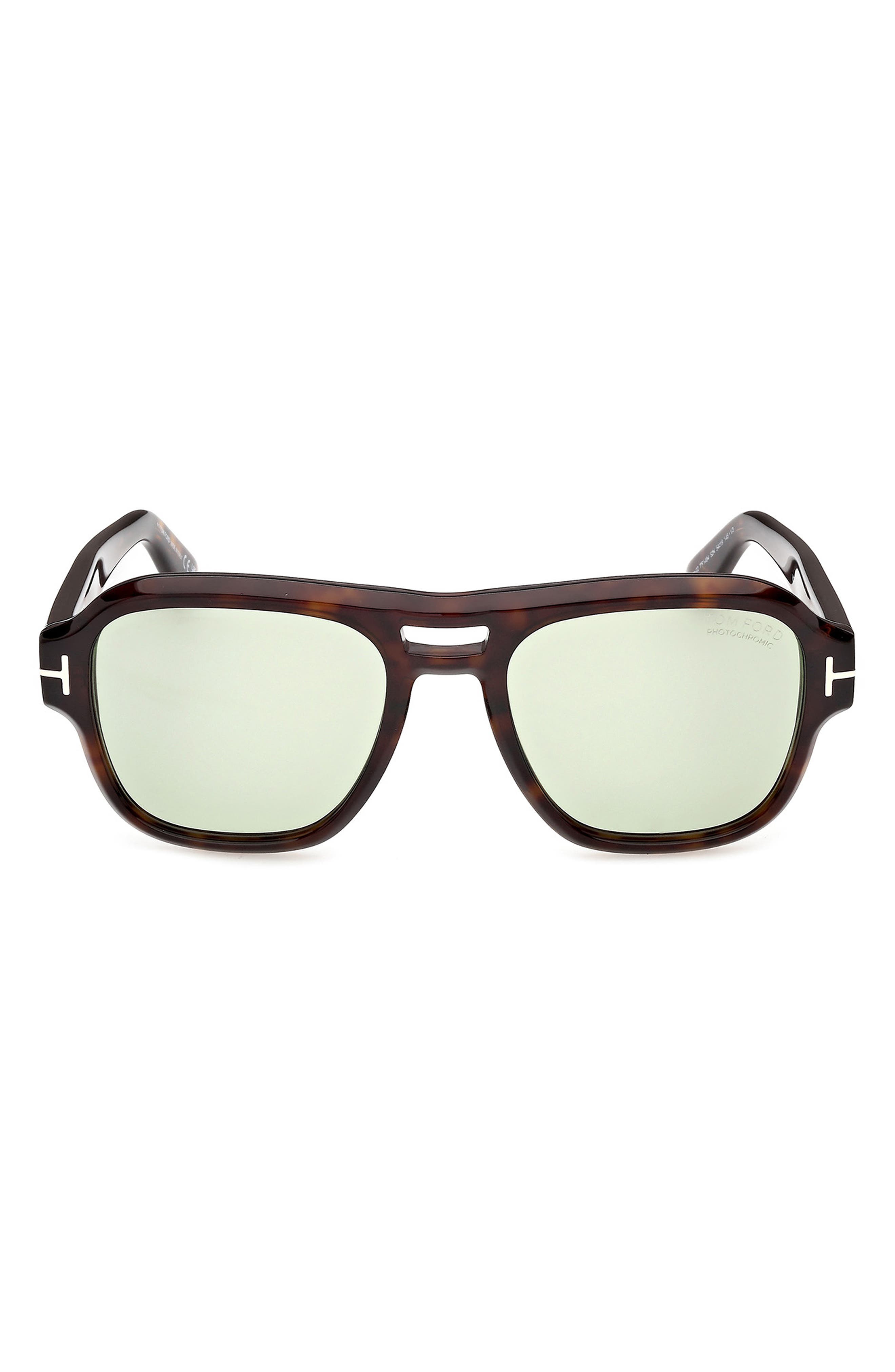selected DARK HAVANA ROSE GOLD/ GREEN