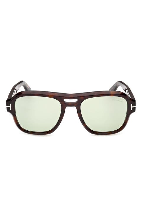Mason-02 54mm Photochromic Square Navigator Sunglasses