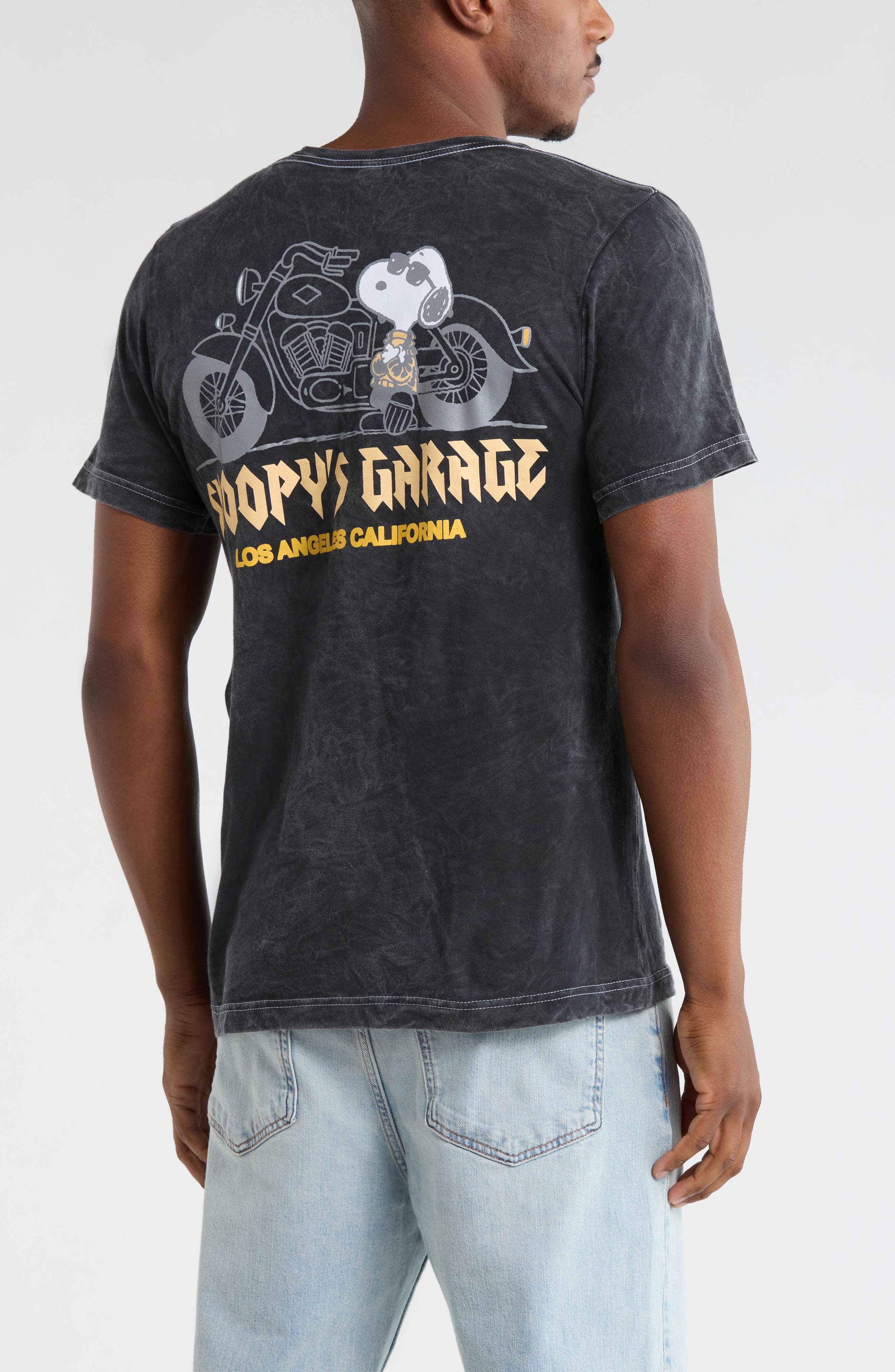 Peanuts Snoopy's Garage Cotton Graphic T-Shirt - image 2