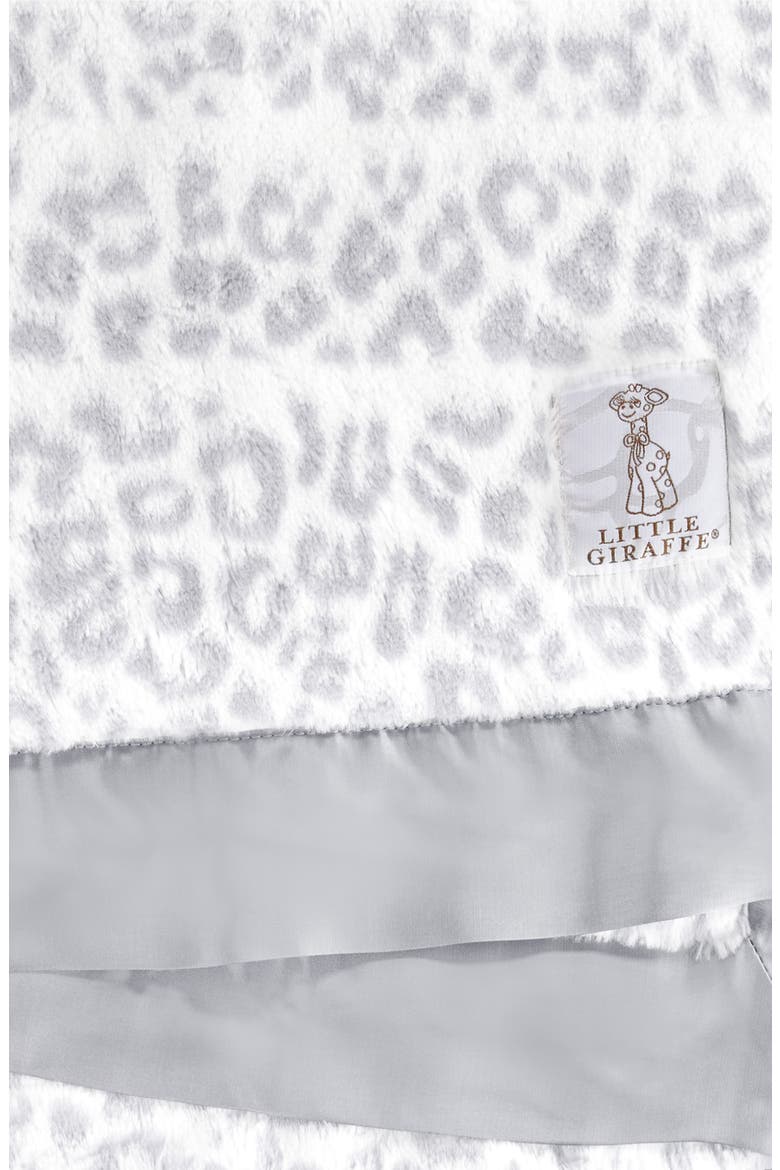 Luxe Leshiba Baby Blanket, Alternate, color, SILVER