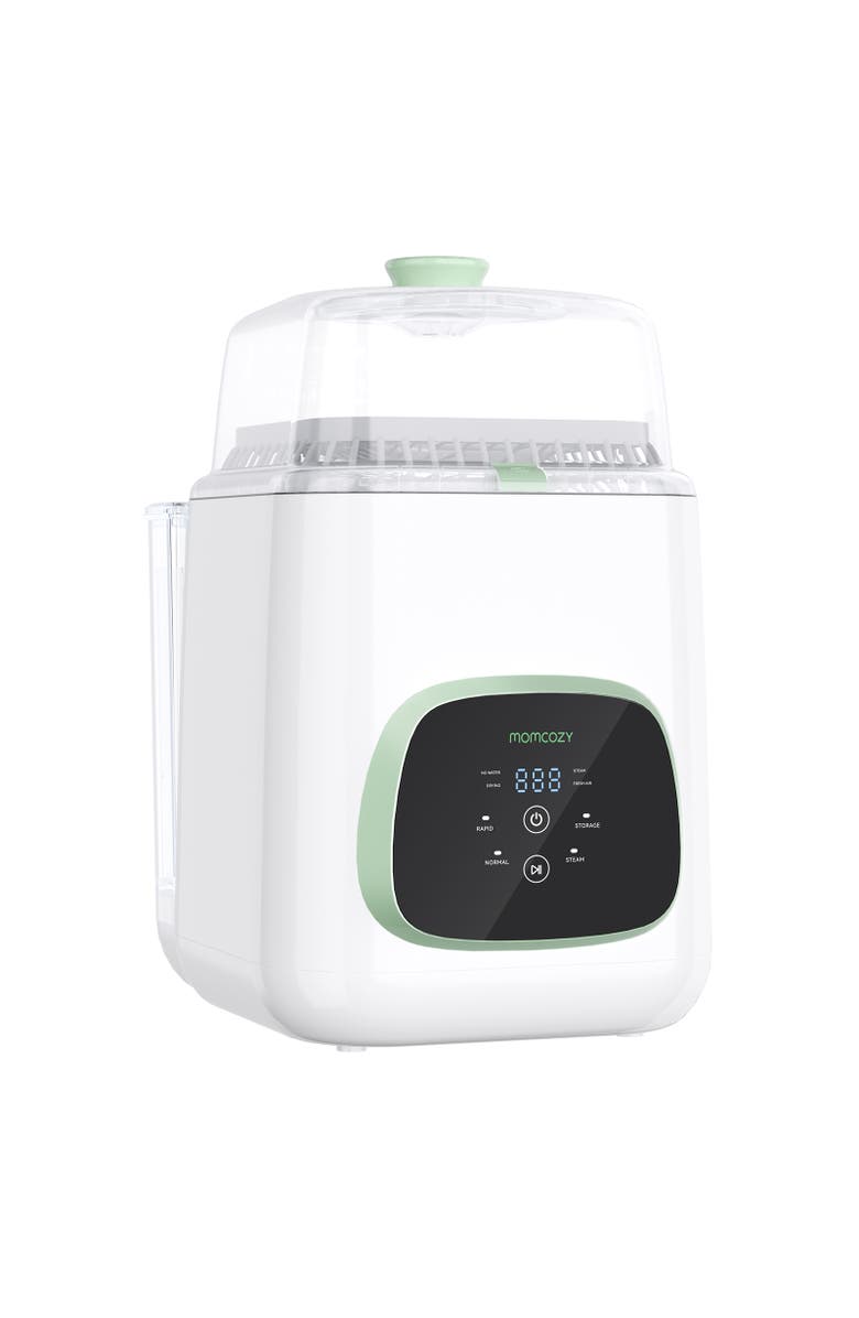 Momcozy Advanced Auto Baby Bottle Washer, Main, color, White