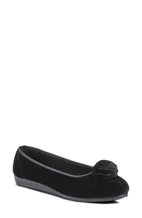 Roseloud Velvet Slipper (Women)
