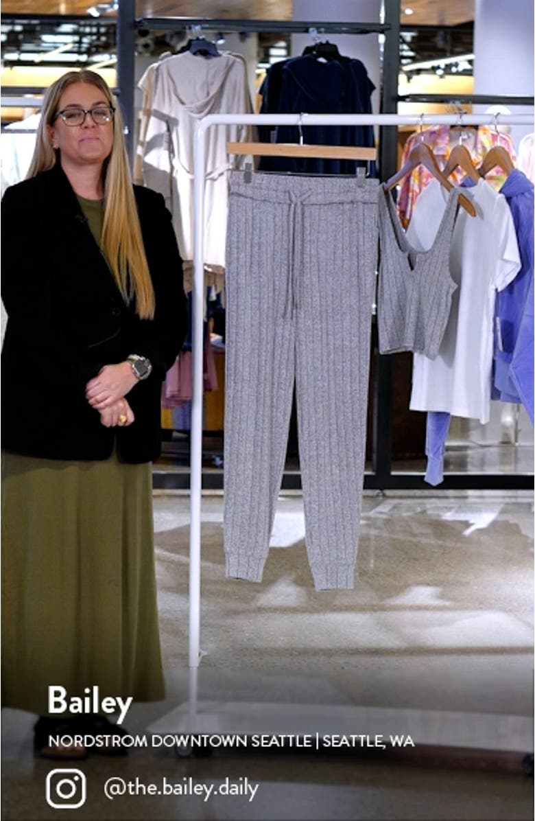 Cozy Rib Joggers, sales video thumbnail