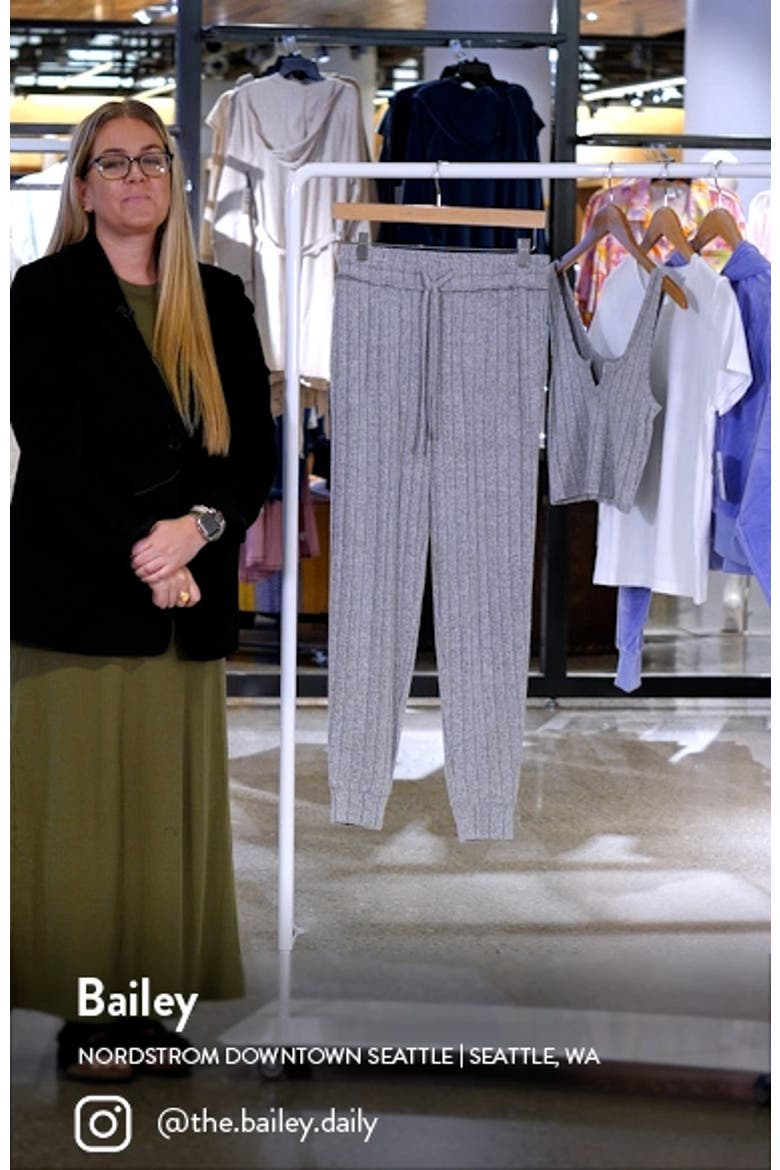 Cozy Rib Joggers video