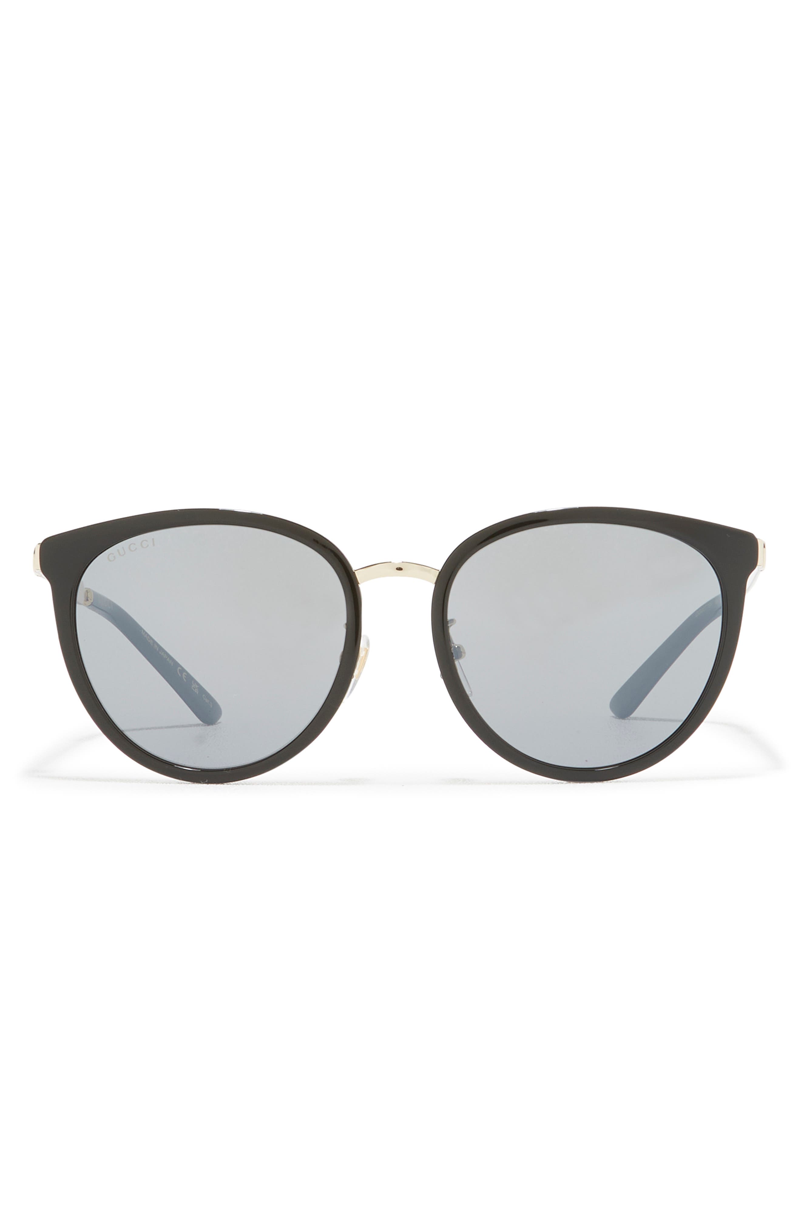 Gucci 56mm Round Sunglasses