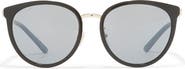 Gucci 56mm Round Sunglasses