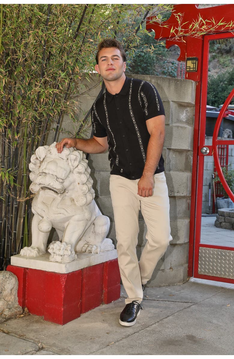 Ledger & Ford Newport Shirt, Alternate, color, Black