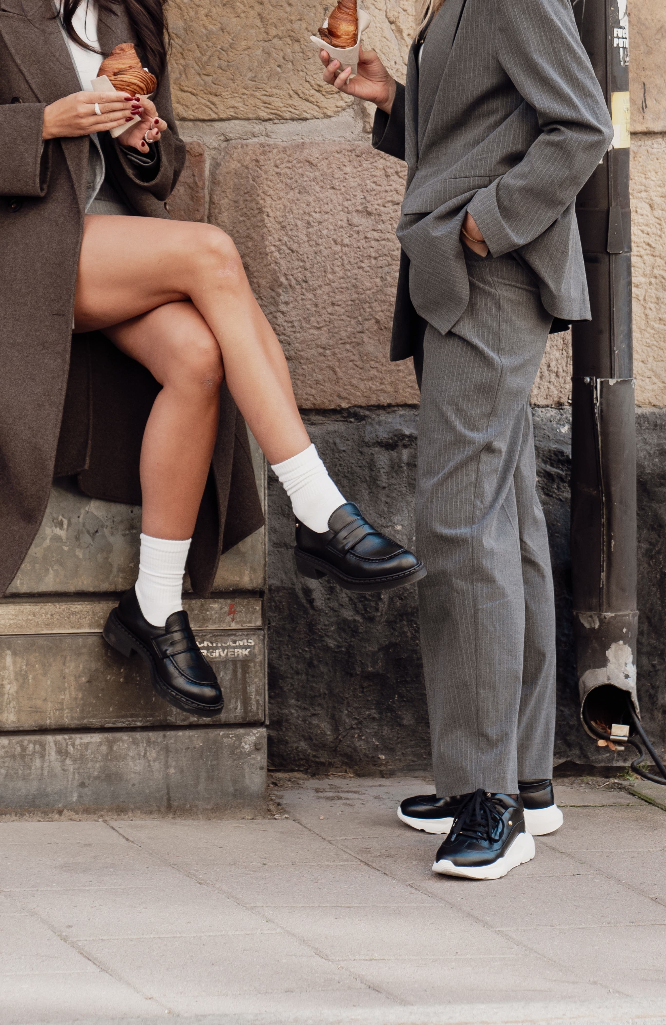 Stinaa.J Nova Orthopedic Sneakers, Alternate, color, Black Leather