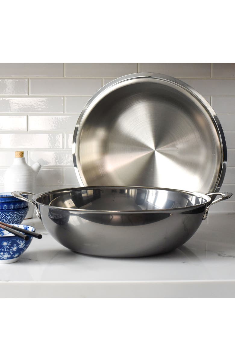 Hestan NanoBond 14-Inch Wok with Lid, Alternate, color, 