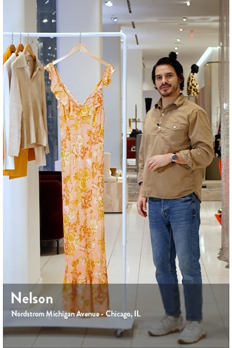 Remind Me Floral Print Maxi Dress video