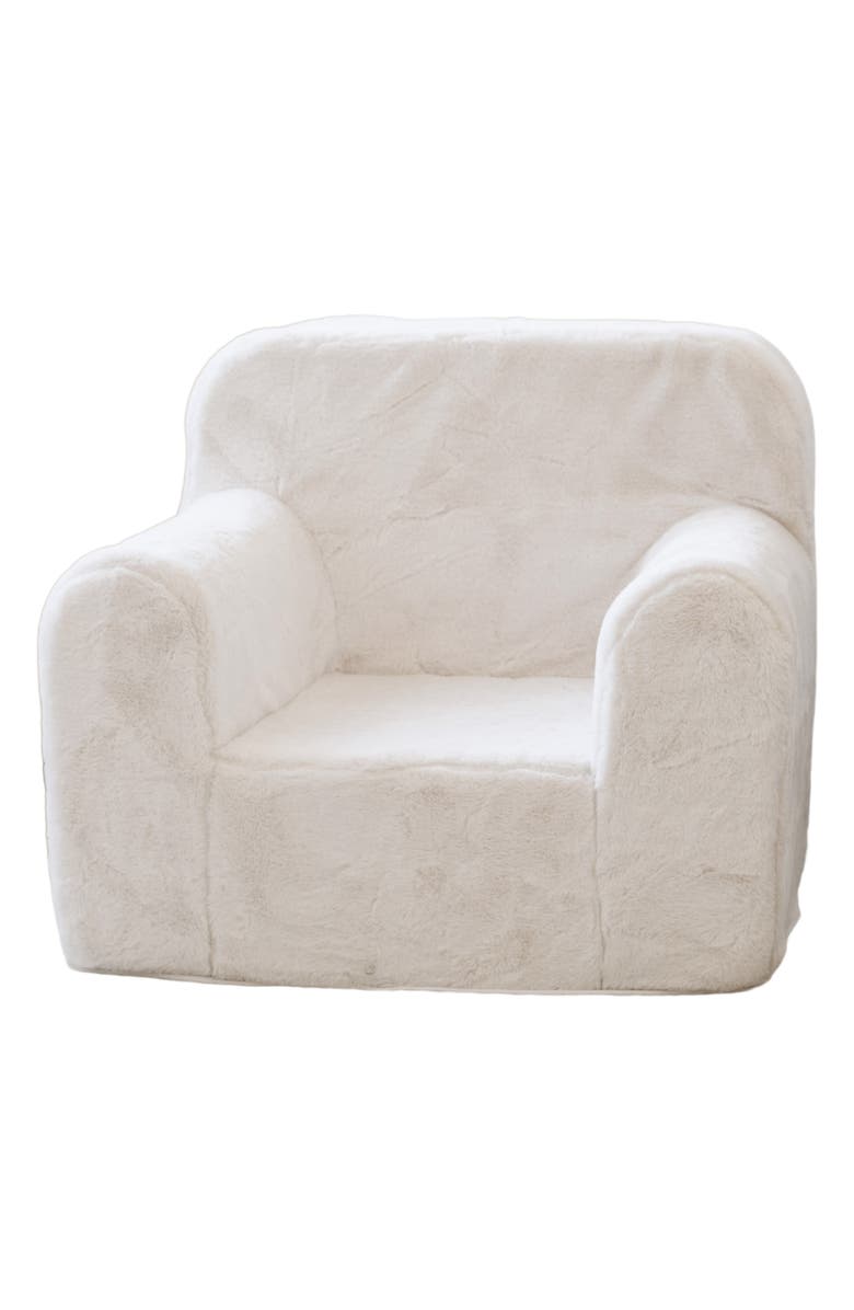 SARANONI Snuggle Up Chair, Main, color, Ivory
