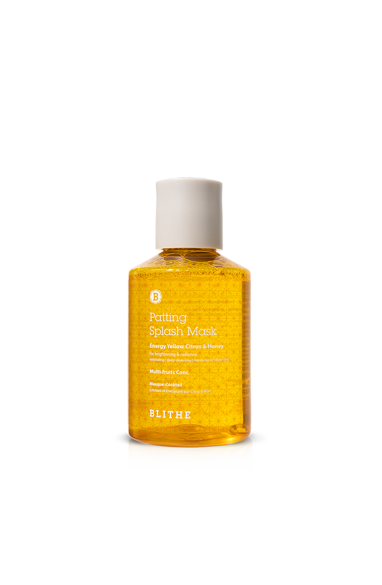 BLITHE Patting Splash Mask Yellow Energy Citrus and Honey, Main, color, 