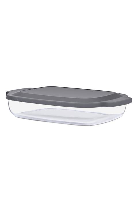 Rectangular Glass Baking Dish with Lid