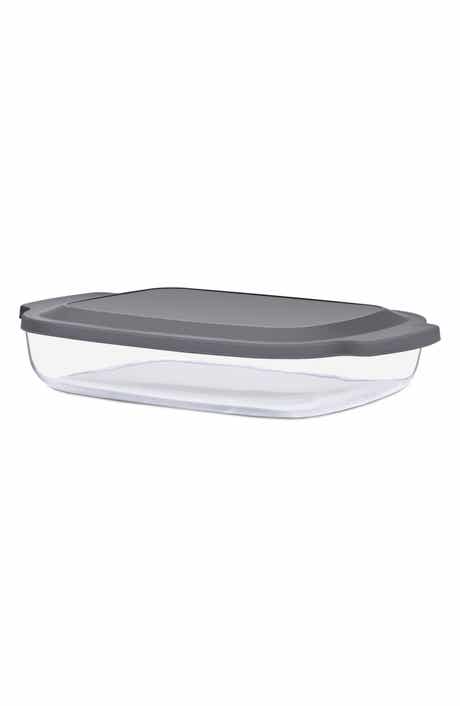 Rectangular Glass Baking Dish with Lid
