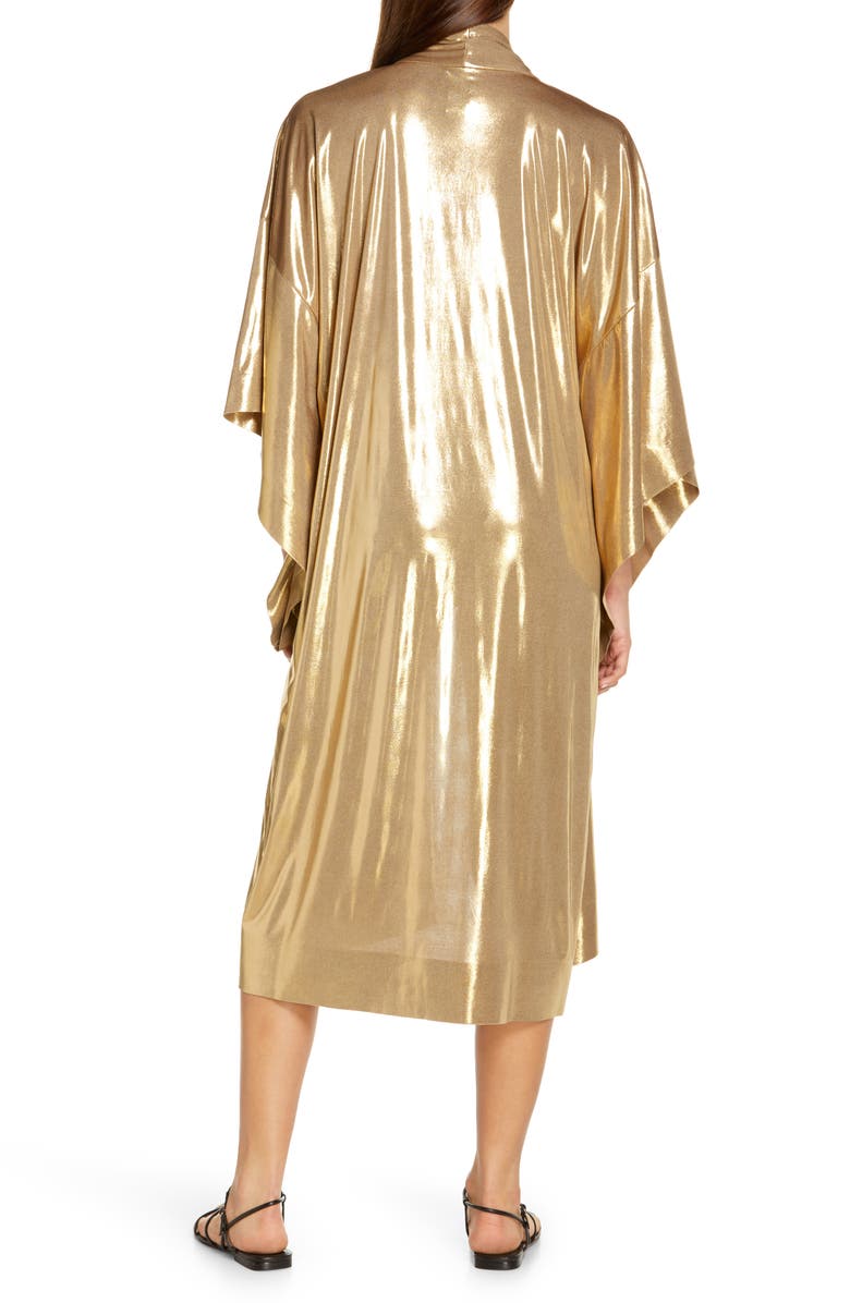 Norma Kamali Midi Cover-Up Duster, Alternate, color,