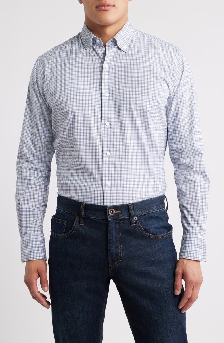 Birch Plaid Performance Button-Down Shirt