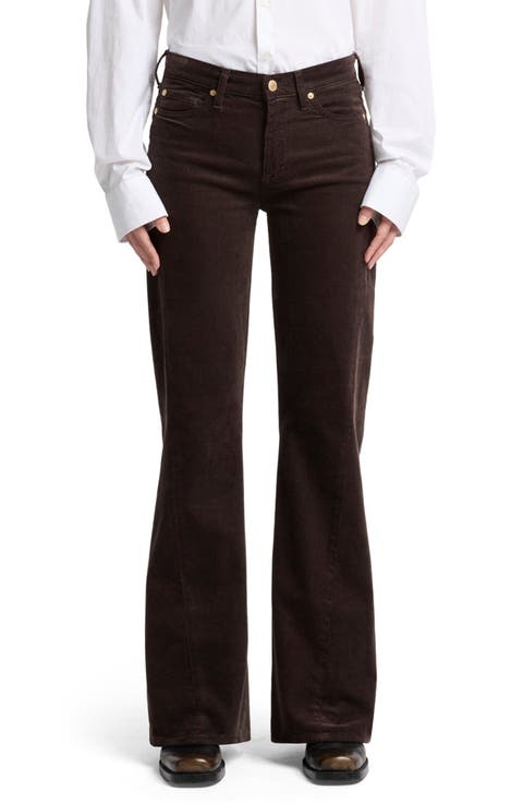Dojo Tailorless Twist Seam Flare Corduroy Pants