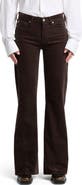 7 For All Mankind Dojo Tailorless Twist Seam Flare Corduroy Pants