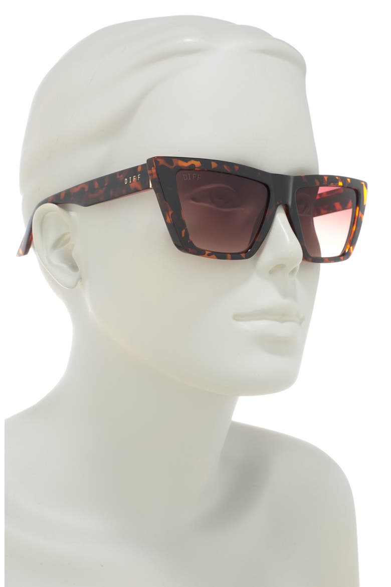 Vinona Sunglasses, Alternate, color, BROWN GRADIENT