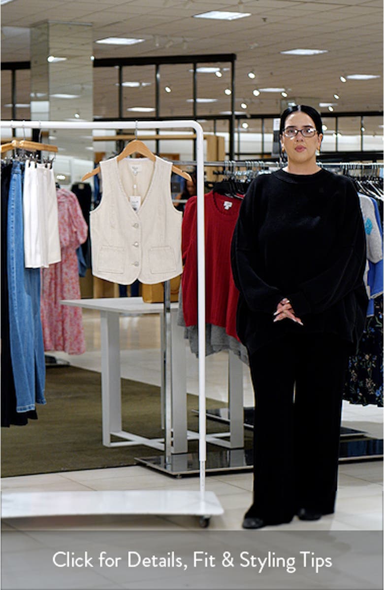 La Jolla Stripe Vest, sales video thumbnail