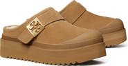 Tory Burch Genuine Shearling Platform Mule