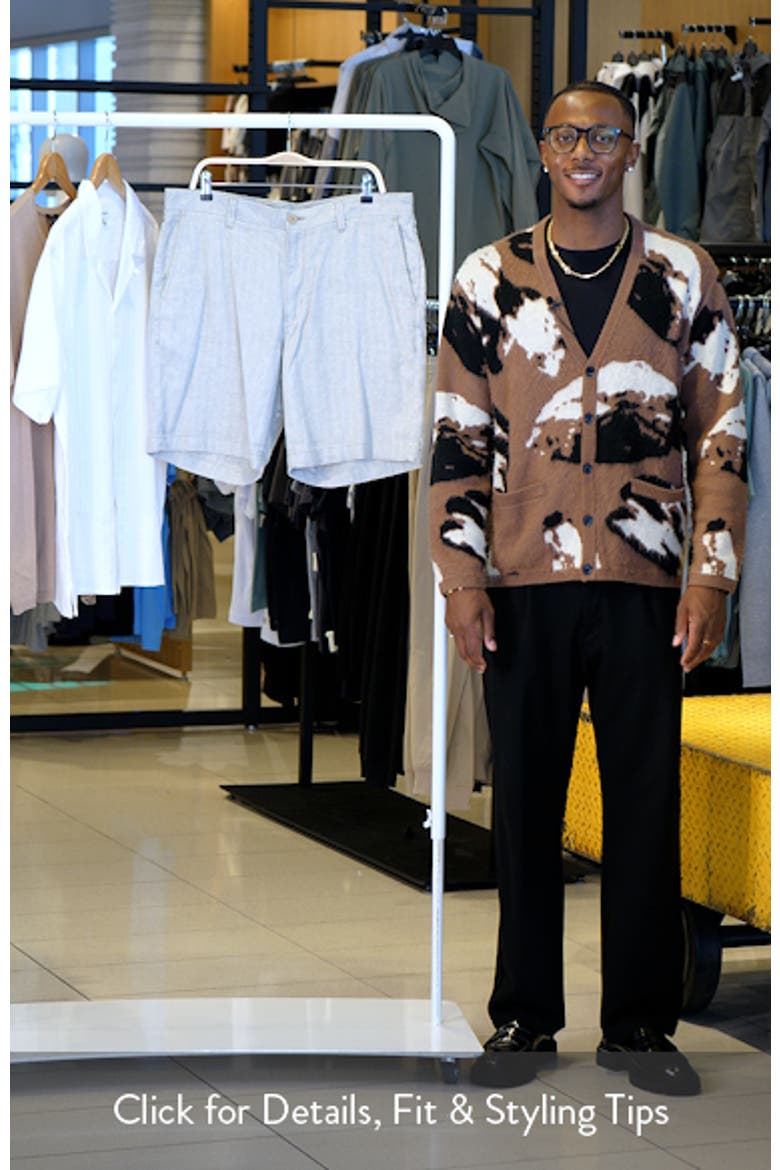 Beach Coast Stretch Linen & Cotton Cargo Shorts video