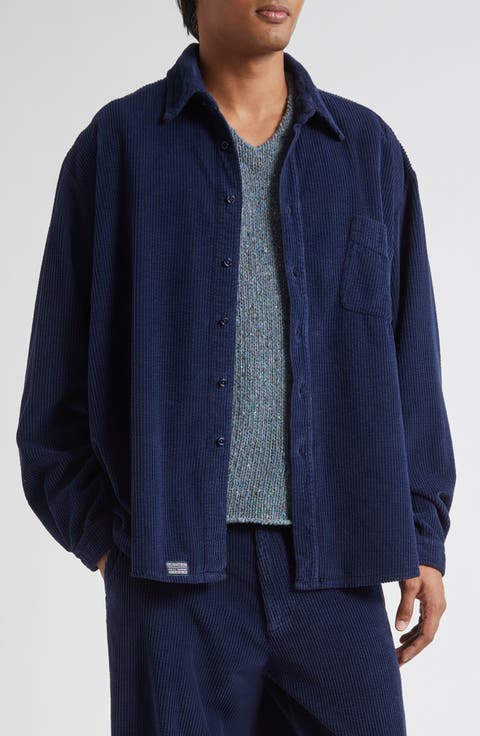 Gender Inclusive Corduroy Overshirt